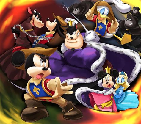 mickey, donald, goofy: the three musketeers - Liam Chapman