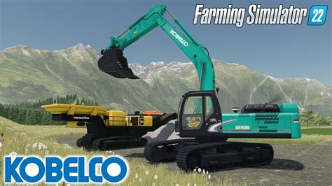 FS22 Release !!! 🚧 Kobelco SK-480 50t Excavator \\ TerraFarm Ready // 🚧 ...