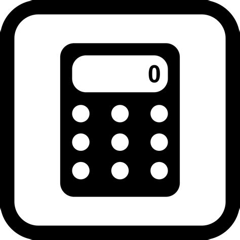 Calculator Icon Design 496824 Vector Art at Vecteezy