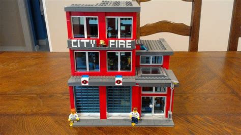 Custom Lego Fire Station MOC - YouTube