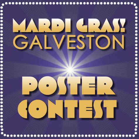 2023 Mardi Gras! Galveston Official Poster Contest - Mardi Gras! Galveston