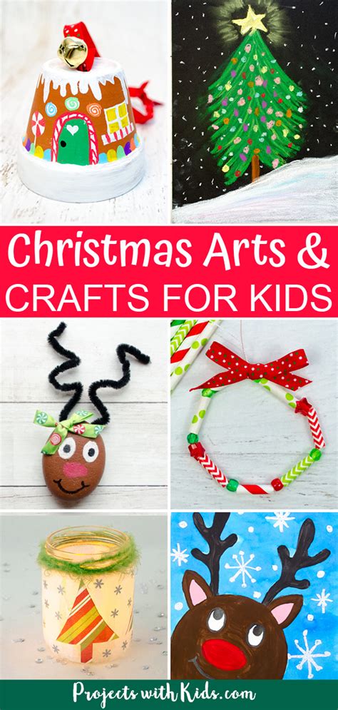 Creative Christmas Arts and Crafts for Kids to Make | Projects with Kids