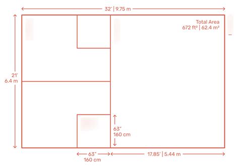 Squash Court Dimensions Diagram | Quizlet