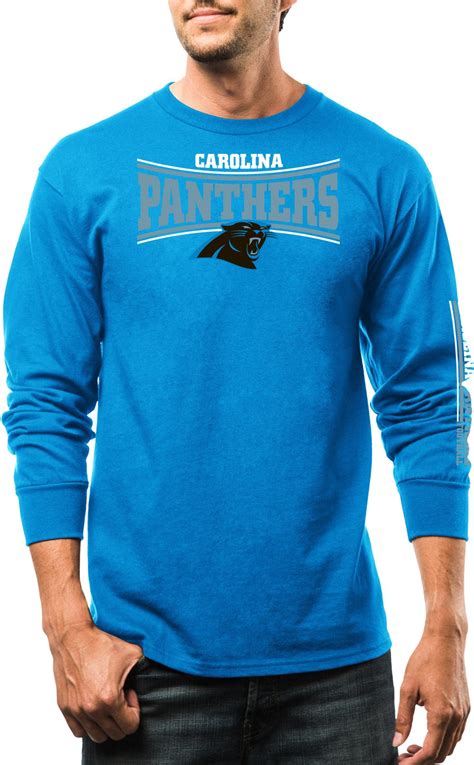 NFL Men's Long-Sleeve T-Shirt - Carolina Panthers