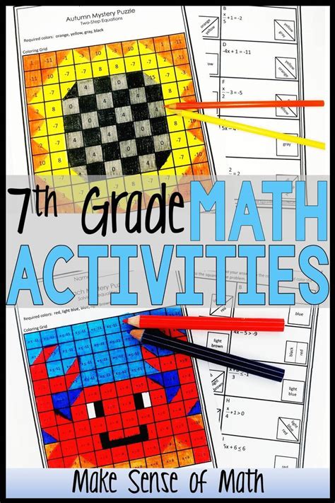 7th Grade Math Games To Make