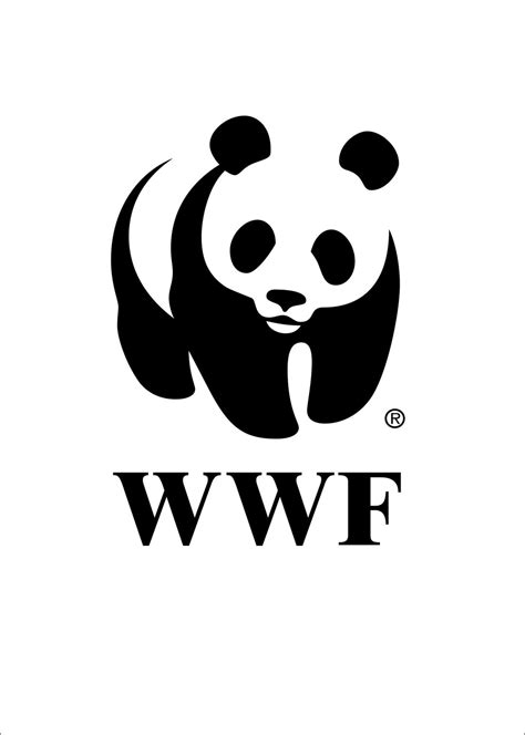 Wwf Black Panda Logo Svg, Cricut Svg, World Wide Fund for Nature, Wwf Cdr, Instant Download Free ...