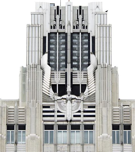 Niagara Mohawk Power Building, Syracuse, NY. Art deco, opened 1934. Spirit of Light sculpture ...