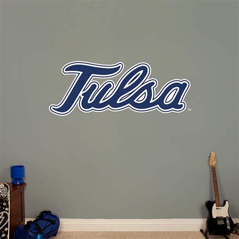 Tulsa Golden Hurricane Logo Wall Decal | Shop Fathead® for Tulsa Golden ...