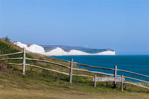 White Cliffs Of Dover Background Image. Beautiful Sunny Day On White Cliffs Of Dover In Great ...