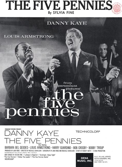 1959 Best Song Nominee "The Five Pennies", from "The Five Pennies ...