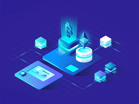 Cryptocurrency Isometric Illustration by Desemy Kristanto for Pixelz on Dribbble