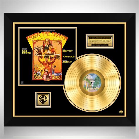 Enter the Dragon - Original Motion Picture Soundtrack Gold LP Limited ...