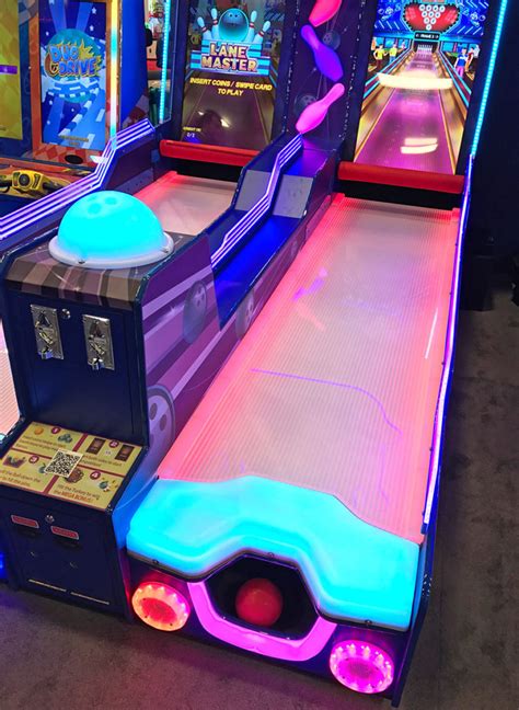 LED Lane Master Bowling Arcade Game - Glowing Bowling Rental Game