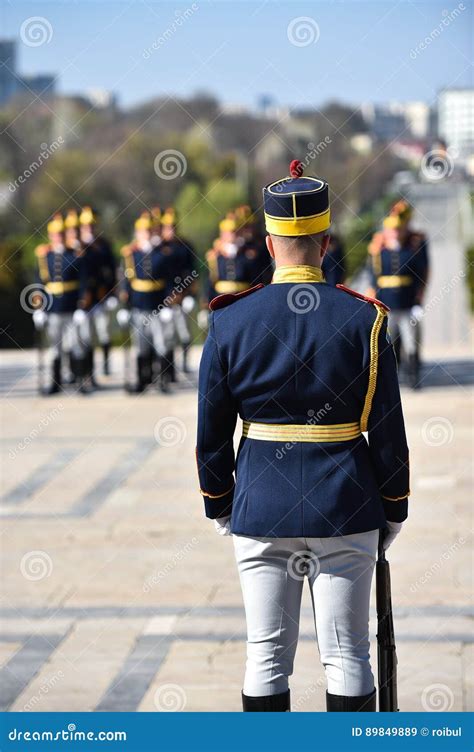 Guard of Honor during a Military Ceremony Editorial Stock Image - Image of ceremonial, military ...