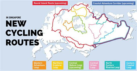 Cycling Routes In S'pore Just Got Better - Round Island & Coastal!