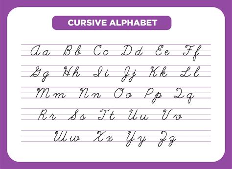 View 28 Printable Cursive Abc Chart - Goimages Internet