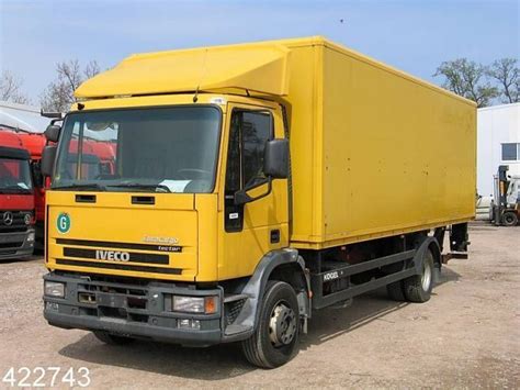 Iveco EuroCargo tector ML 130 E 28 R box truck from Germany for sale at Truck1, ID: 891080