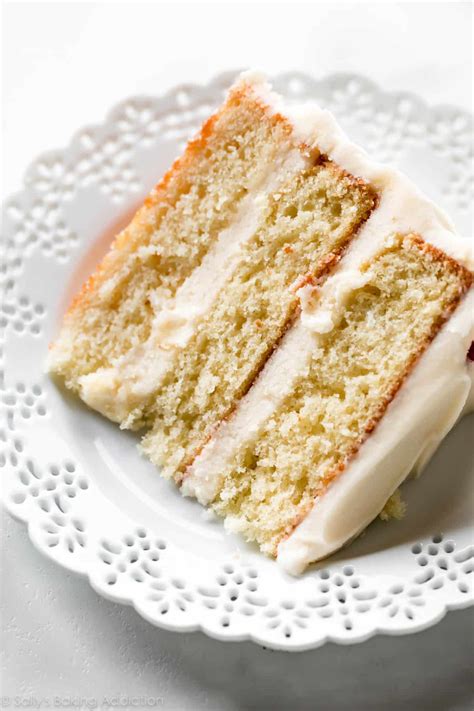 Easy Basic Vanilla Cake Recipe | Deporecipe.co