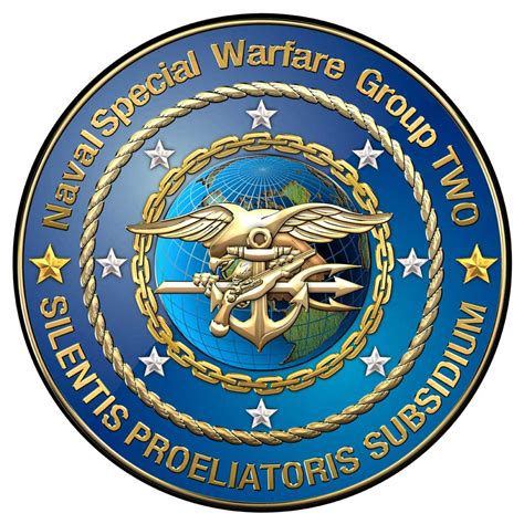 Naval Special Warfare Group Two all metal Sign 16" Round | North Bay ...