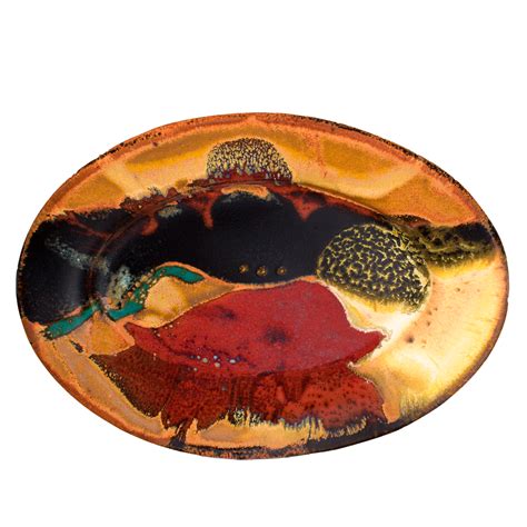 Handmade Pottery | Oval Plate | Prairie Fire Pottery