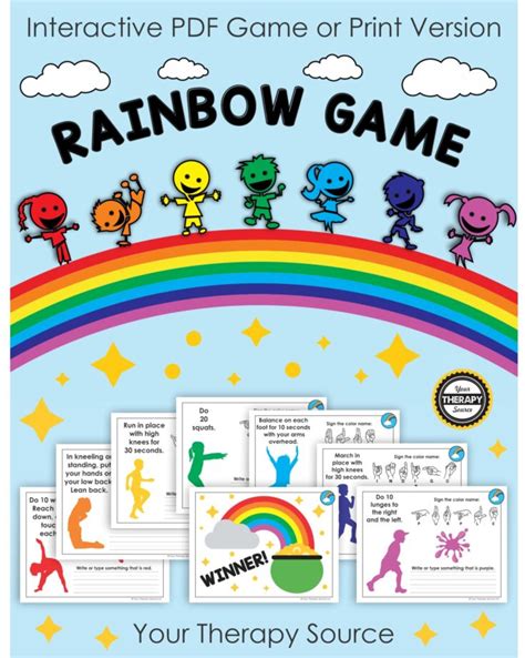 Printable Rainbow Activities for Preschool and Kindergarten