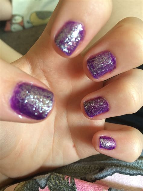 Purple sparkle nails:) | Sparkle nails, Purple sparkle, Nails