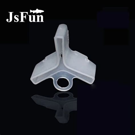 JSFUN 10pcs Plastic Treble Hook Protectors Covers For Lures 5 Sizes Hook Guard Fishing Tackle ...