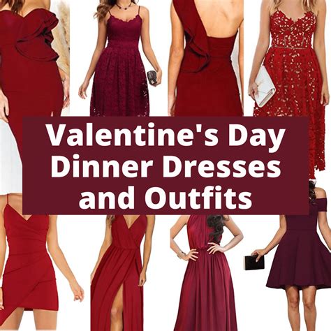 10 Valentine's Day Outfits and Dress Ideas for Valentine's Day Dinner