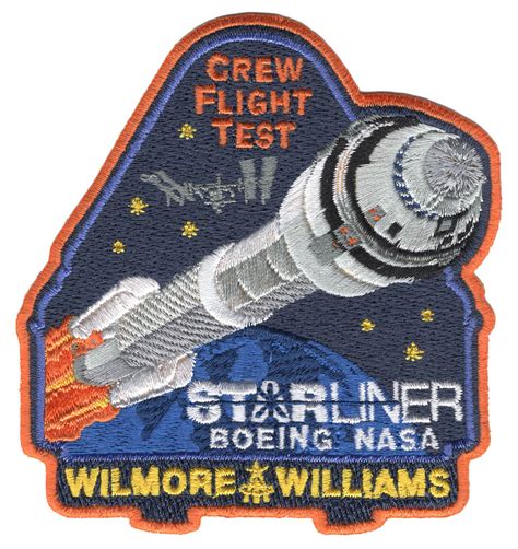 Boeing Starliner - Crewed Flight Test Patch - Popular Patch