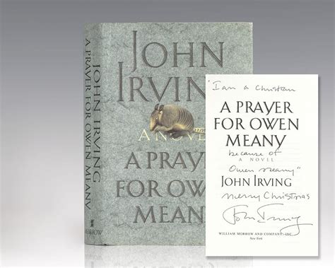 A Prayer For Owen Meany John Irving First Edition Signed