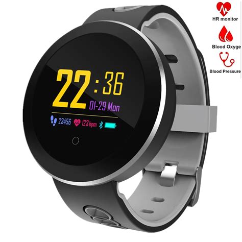 Heart Rate Monitor Smart Watch Men Women Waterproof Fitness Sports ...