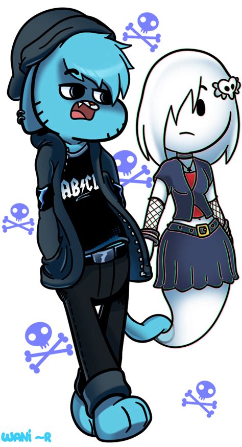 Teens Gumball and Carrie by WaniRamirez on DeviantArt