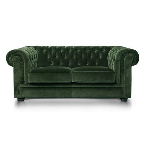 Green Velvet Chesterfield Style 3 Seat Sofa in 2020 | Chesterfield sofa design, Sofa, Green ...