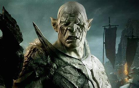 Обои Orc, Hobbit, Azog, LOTR картинки на рабочий стол, раздел фильмы - скачать