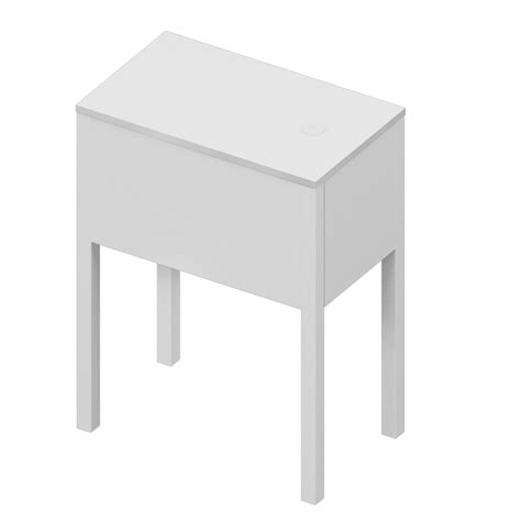 BIM object - NORDLI Bedside Table with Load Station - IKEA | Polantis ...