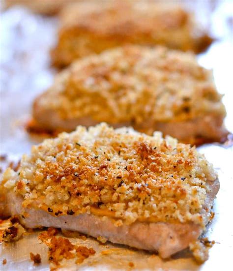 Baked Panko Breaded Pork Chops | Good in the Simple