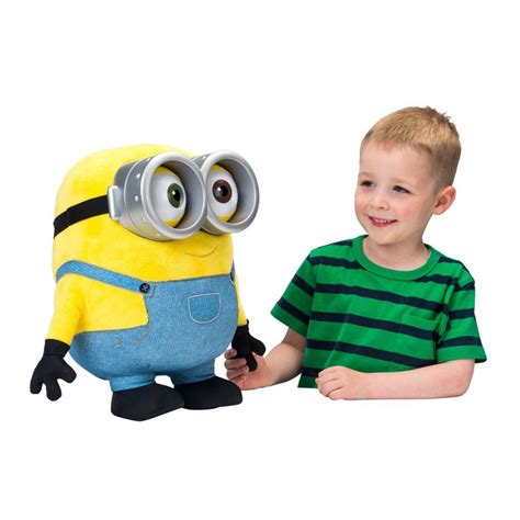 Minions 36cm Talking Minion Bob Plush :: Buy from Smyths Toys on The UK ...