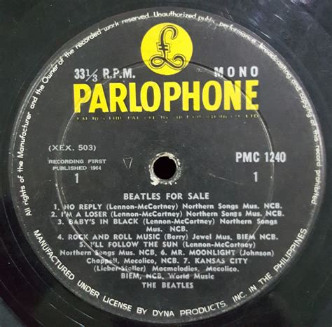 The Beatles – Beatles For Sale (Gatefold, Vinyl) - Discogs