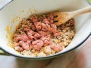 Tajarin Pasta with Beef Sausage. – The Pasta Project