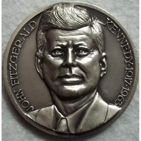 John F. Kennedy Pewter Medal