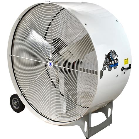 Schaefer Versa-Kool Mobile Drum Fan — 42in., 16,600 CFM, 3/4 HP, Model# VKM42-2-O | Northern Tool