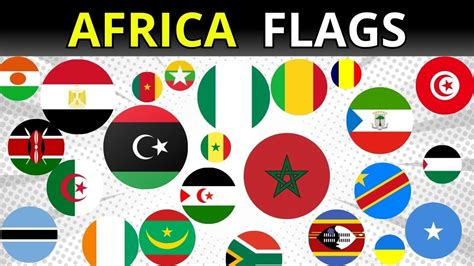 Guess The Country Flag - Africa FLAG QUIZ - YouTube