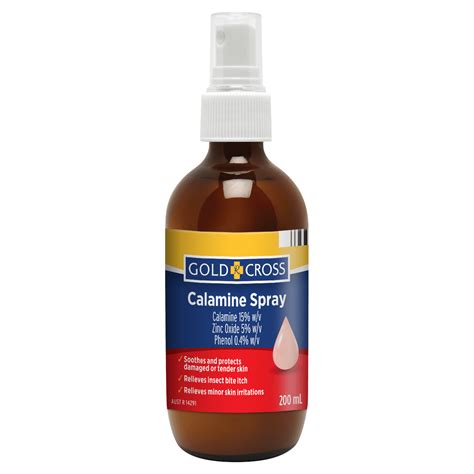 Calamine Spray - Gold Cross