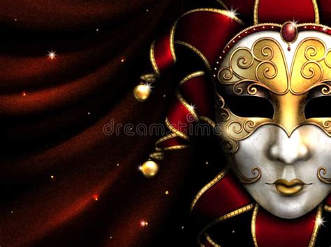 Masquerade Party Background Stock Illustration - Illustration of design, carnival: 86705262