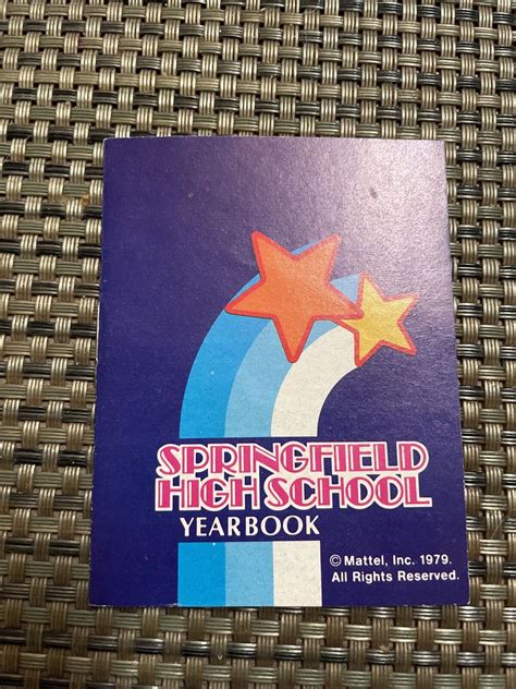 1979 Springfield High School Yearbook | Grelly UK