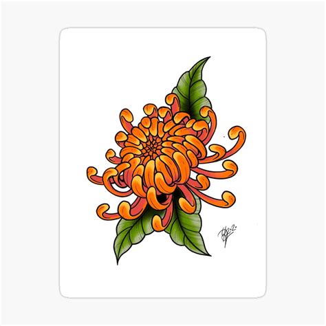 Share 82+ traditional chrysanthemum tattoo - in.coedo.com.vn