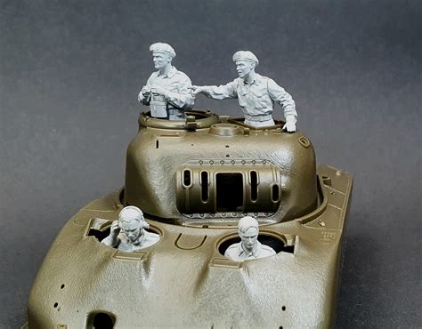 パンツァーアート 1/35 FI35-176 イギリスの「シャーマン」戦車兵 | PANZER ART,1/35(FI) | ホビーショップ ...