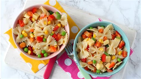 Easy Pasta Salad for Kids | 15 Minute Meal – Easy Salad Recipes