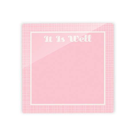 Spring Pastel Pink Hatch It Is Well | 4x4 – Clairmont and Co