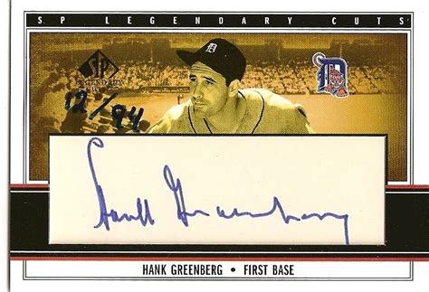 Hank Greenberg | Baseball Cards Wiki | FANDOM powered by Wikia